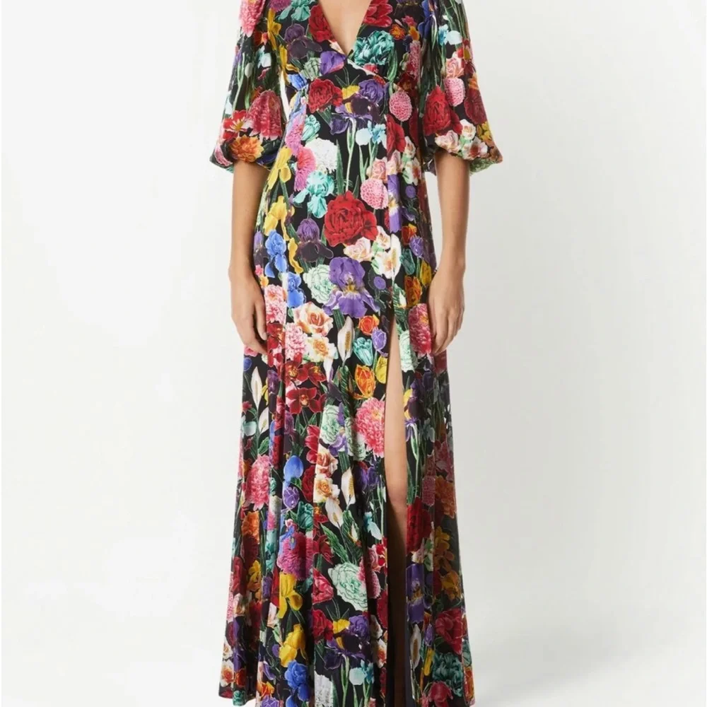 Alice and Olivia Floral Maxi Dress - Picture 2 of 6